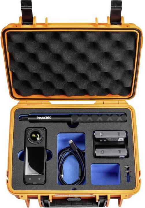 Immagine prodotto B+W Custodia B&W Type 1000 per Insta360 X4 (arancione) (X4)