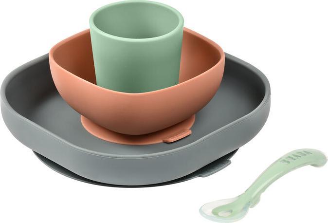 Actual product image Beaba Silicone tableware set for babies