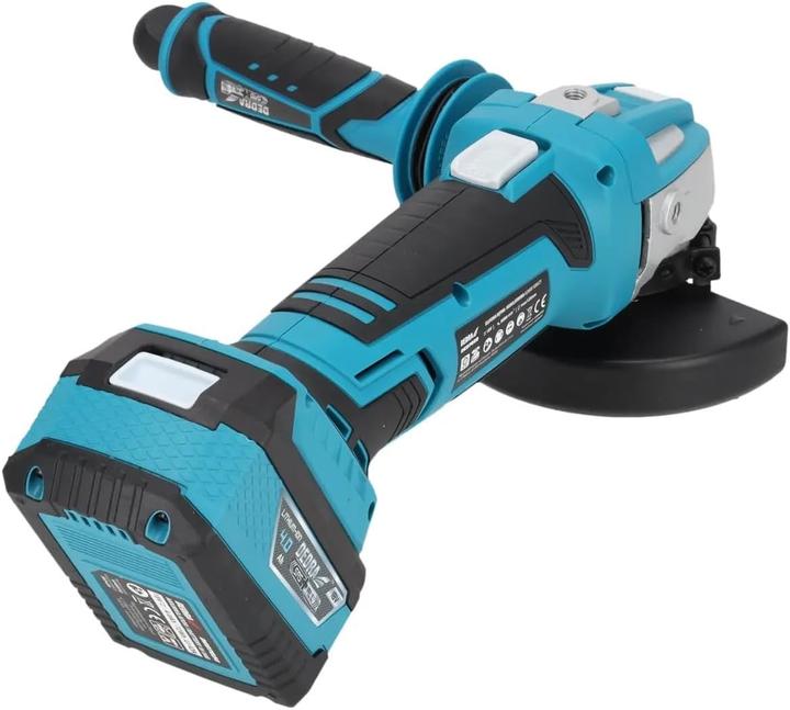 Actual product image Dedra Tool set in a housing SAS+ALL DED7030A06, angle grinder, two 4Ah batteries, charger (125 mm)