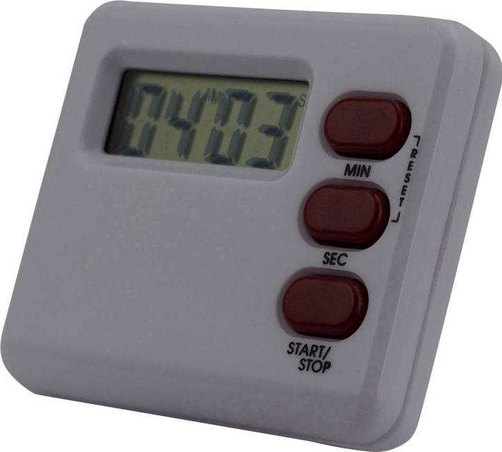 Productafbeelding EuroTime Timer M902012C Wit, Rood digi