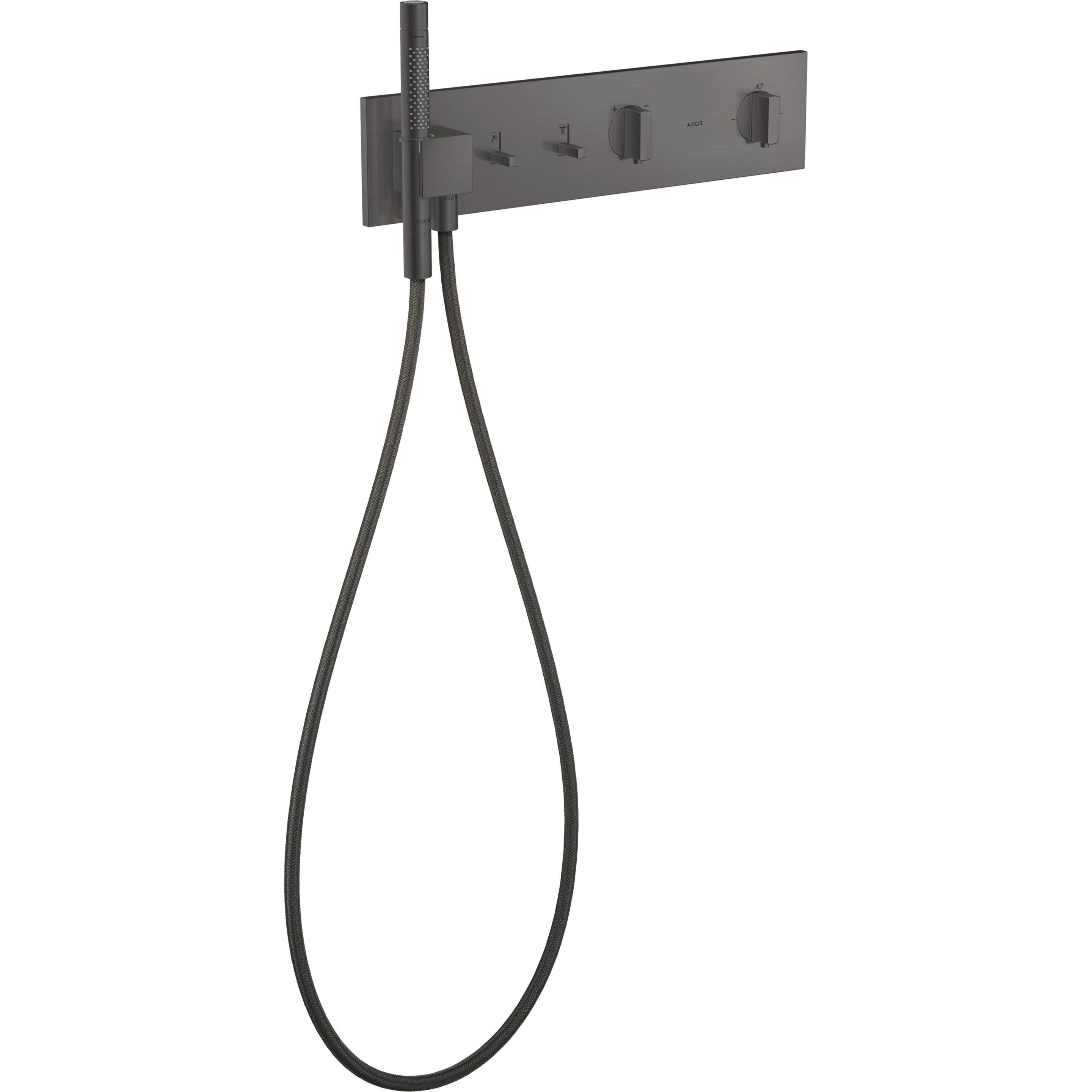Thumbnail - hansgrohe, Badarmatur, AXOR ShowerComposition Thermostatmodul Select, 2 Verbraucher, 470/110, 12571
