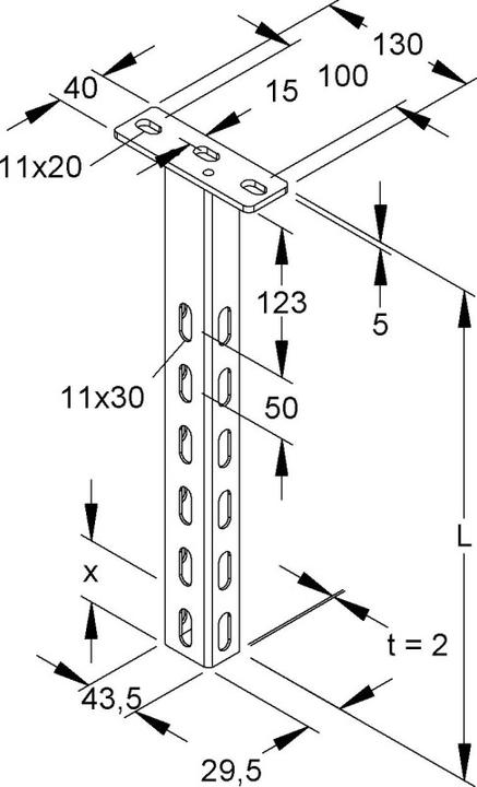 Produktbild Niedax HU 4530/700 E3L