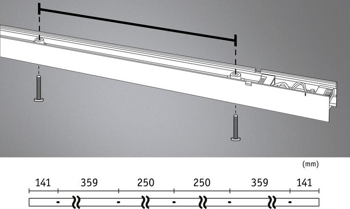 Actual product image Paulmann Linion lighting channel system (2670 lm)