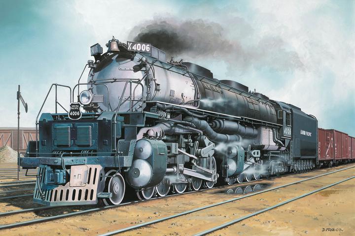 Actual product image Revell Model Set Big Boy Locomotive