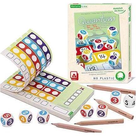 Thumbnail - ASS Altenburg Qwantum - Natureline, Würfelspiel, für 2-6 Spieler, ab 8 Jahren (DE-Ausgabe) (Griechisch)