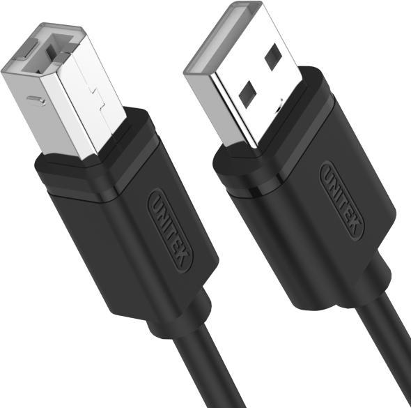 Immagine prodotto Unitek Y-C421GBK Cavo USB USB 2.0 USB A USB B (5 m, USB 2.0)