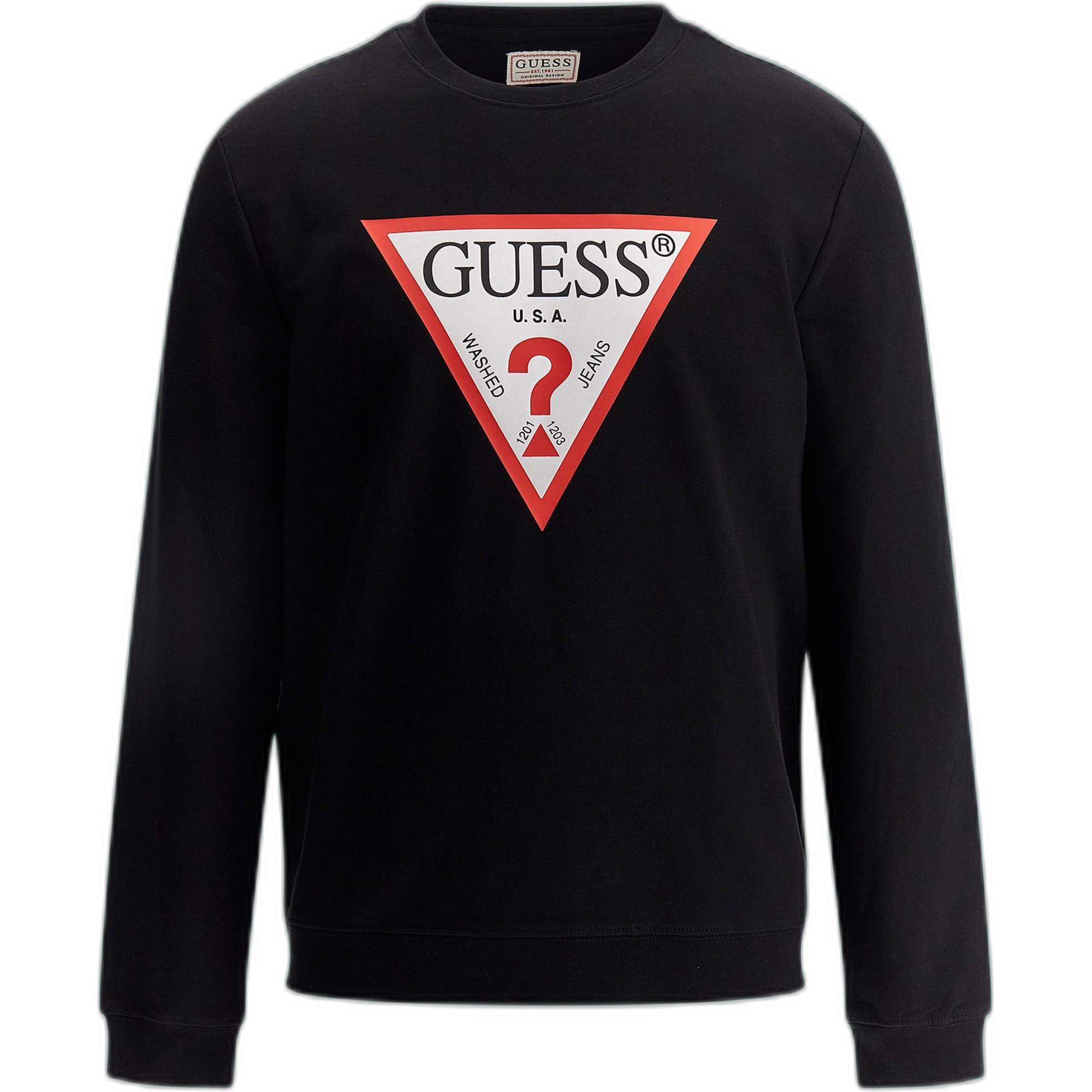 Guess, Herren, Pullover, M2yq37 K6zs1 Jeans - Herren, Schwarz, (M)