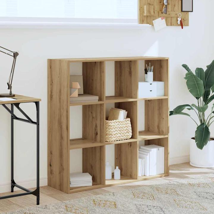 Actual product image vidaXL Bookshelf (102 x 32 x 102 cm)