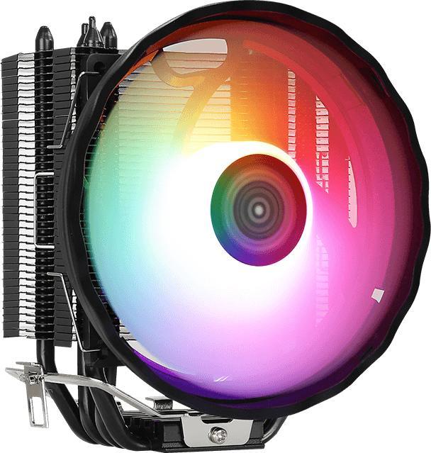 AeroCool Ventilateur Processeur Raven 4 Argb (Noir) (135 mm)