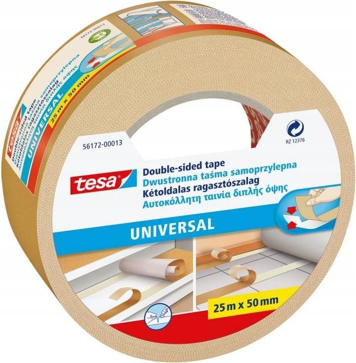 Image du produit tesa Klebeband ® doppelseitig Universal, 25m lang, 50mm breit (50 mm)