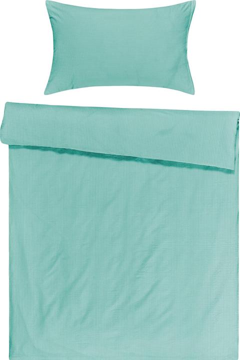 Produktbild Flair Seersucker Uni (Bettwäsche Set, 65 x 100 cm, 160 x 210 cm)
