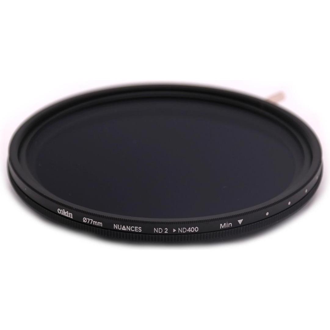 Cokin Round NUANCES NDX 2 400 82mm (1 7 f stops) (82 mm, ND- / Graufilter, 82 mm), Objektivfilter, Schwarz