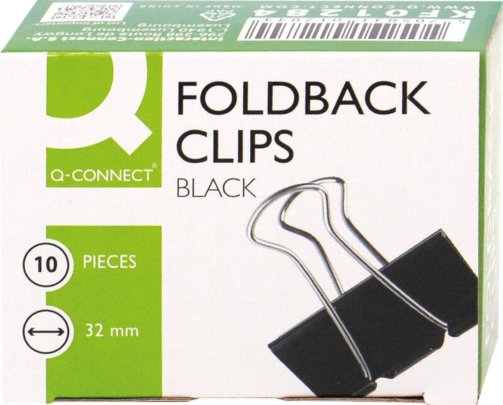 Actual product image Q-Connect Foldback clips (1x)