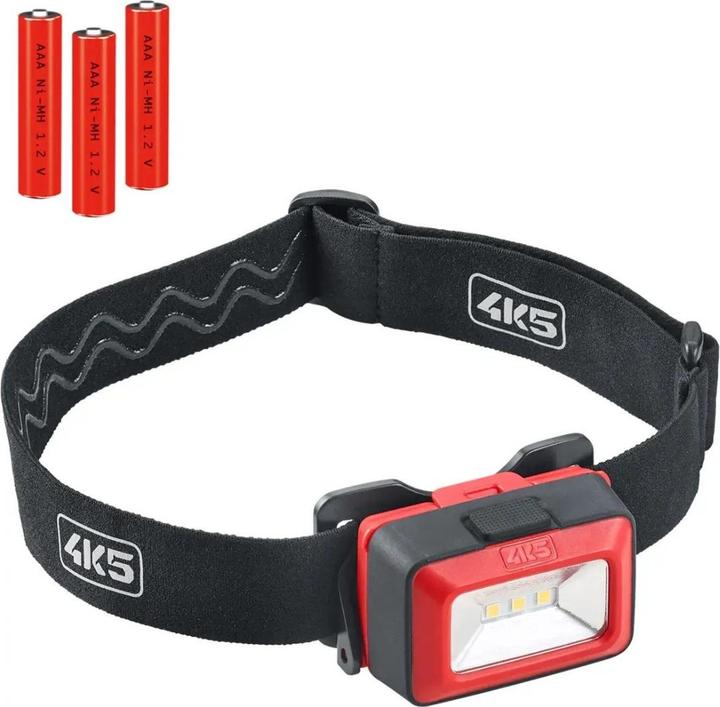 Actual product image 4K5 Comfortable LED head lamp - Free hands for any activity (200 lm)