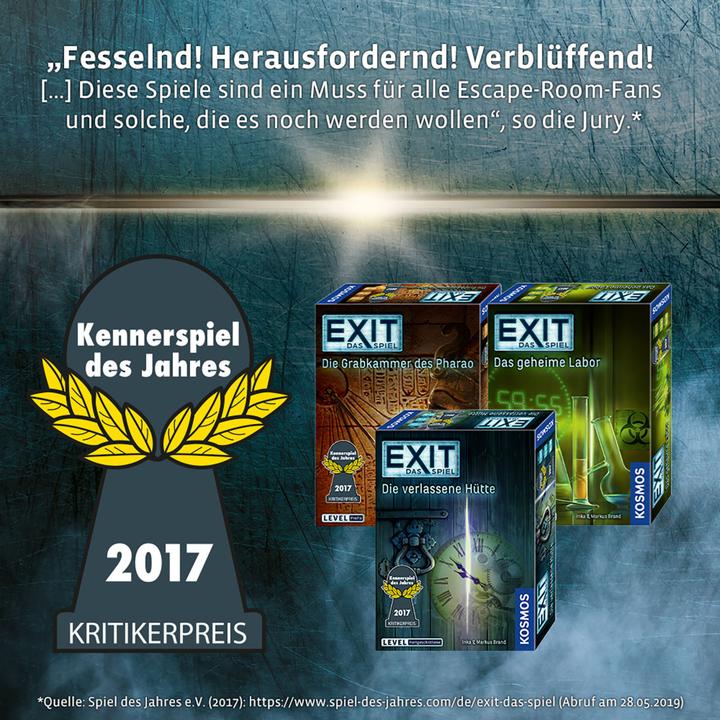 Actual product image Kosmos Exit Fortune City (German, 1 - 4 Players)
