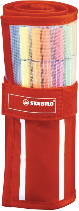 STABILO Pen 68 Premium viltstift (Geassorteerde kleuren, 30 x)