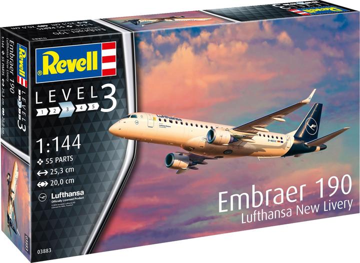Image du produit Revell Embraer 190 Lufthansa Nouvelle livrée