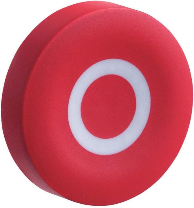 Actual product image Schneider Electric Key plate, red, labelled O for ZBA432