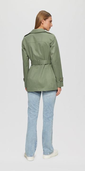 Immagine prodotto S.Oliver Outdoor-Jacke Kurzer Trench mit Gürtel