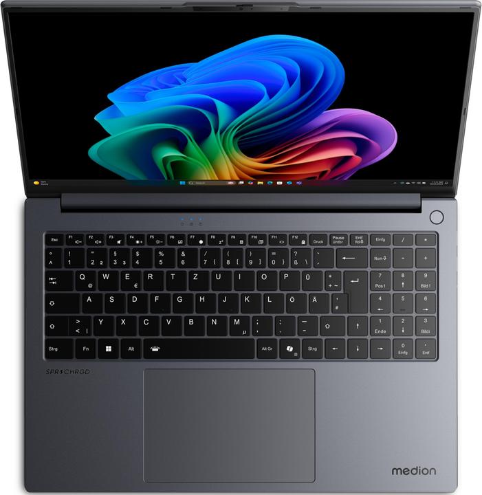 Immagine prodotto Medion SPRCHRGD 16 S1 OLED Copilot+ PC (16", 1000 GB, 32 GB, DE, Intel Core Ultra 7 258V)