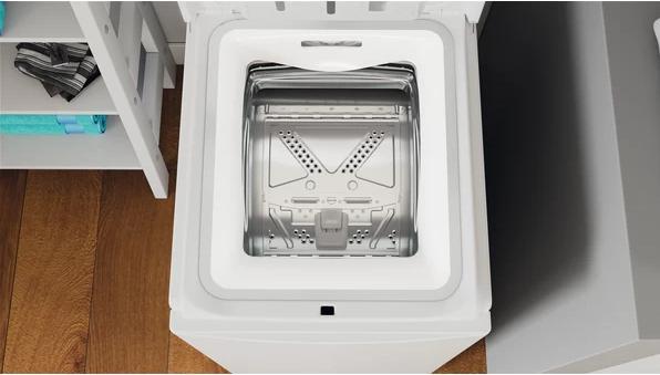 Produktbild Indesit Washing machine BTW S60400 EU/N, C, Top loading, Washing capacity 6 kg, 951 RPM, Depth 60 cm (6 kg, Oben)