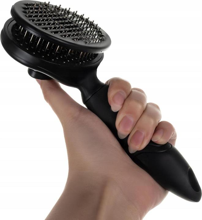 Image du produit Purlov Brosse à cheveux autonettoyante (Chat, Chien)
