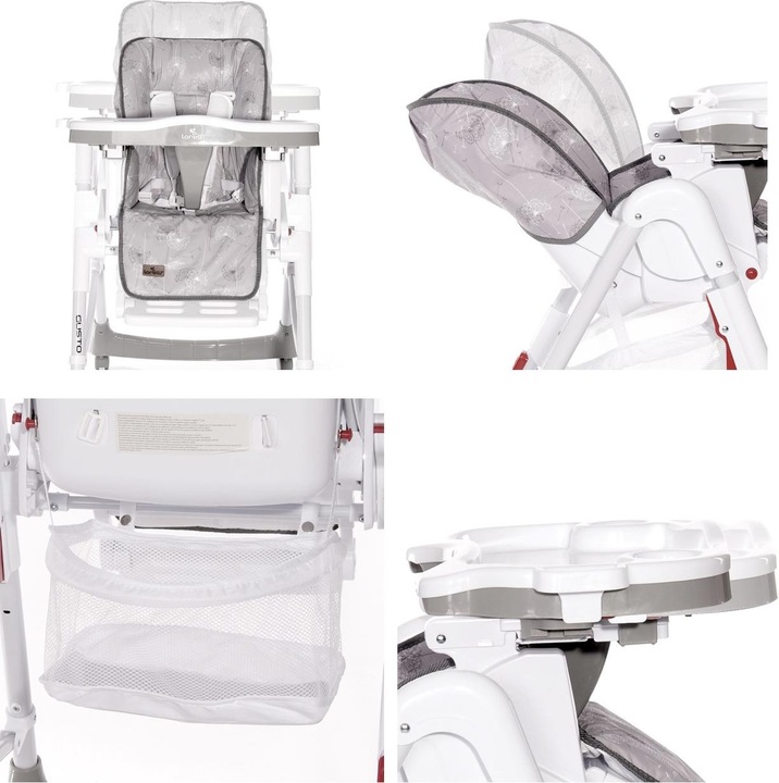 Actual product image Lorelli High chair Gusto, folding table (Highchair)