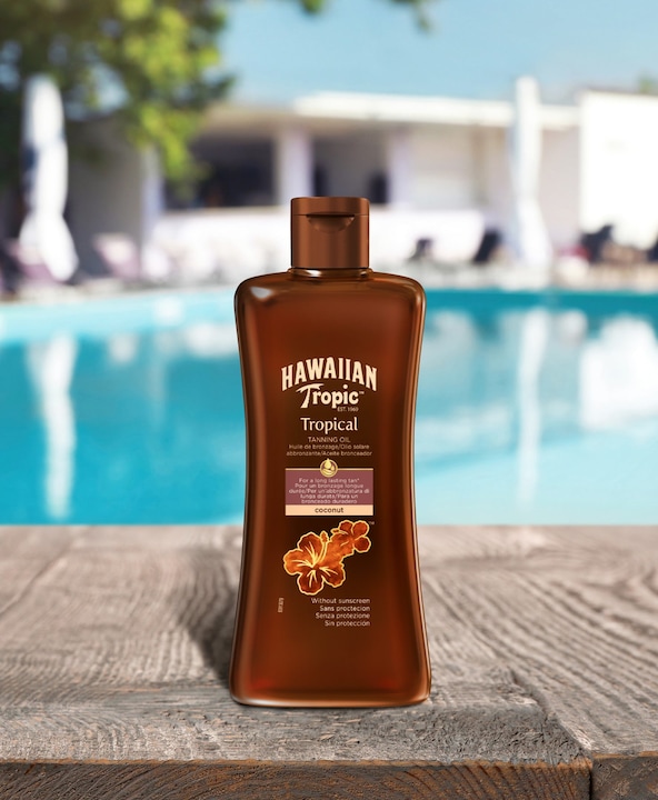Produktbild Hawaiian Tropic Tropical Tan Oil Dark (Selbstbräunungsöl, 200 ml)