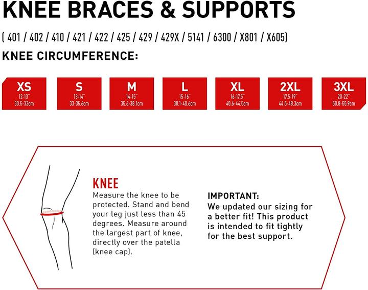Actual product image McDavid Knee Joint Support Psii, Neoprene (M)