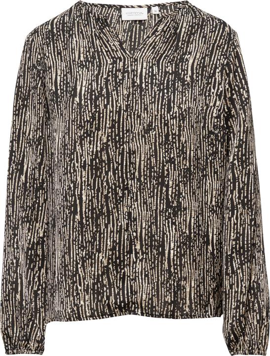 Image du produit Comma Bluse Tunikabluse mit All-over-Print aus Satin (38)