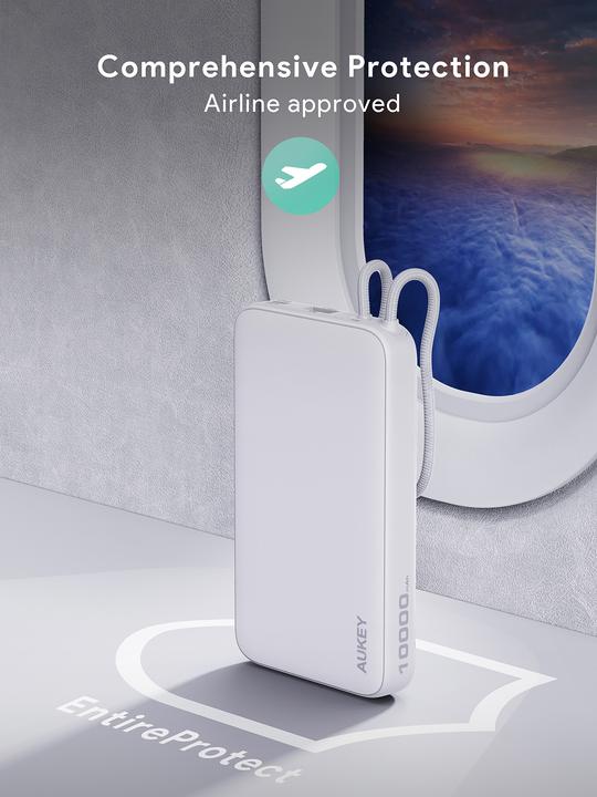 Image du produit Aukey Spark Sling (10000 mAh, 22.50 W, 38.50 Wh)