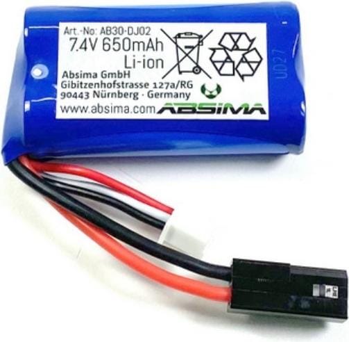 Absima Li-Lion Akku (7.40 V, 650 mAh)