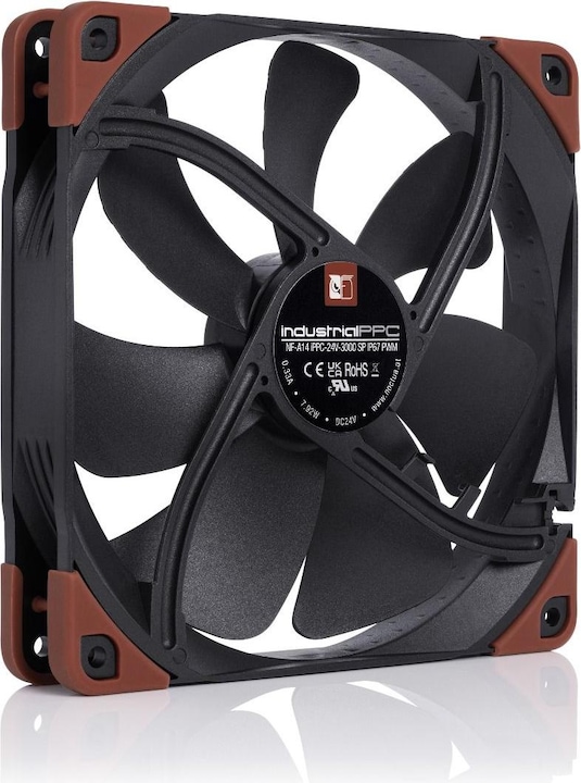 Produktbild Noctua NF-A14 indu.3000 IP67 140x140x25 NF-A14 industrialPPC-24V-3000 SP IP67PWM (140 mm, 1 x)