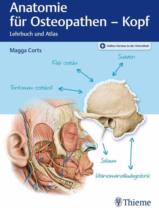 Anatomie für Osteopathen - Kopf (Deutsch, Magga Corts, 2023)