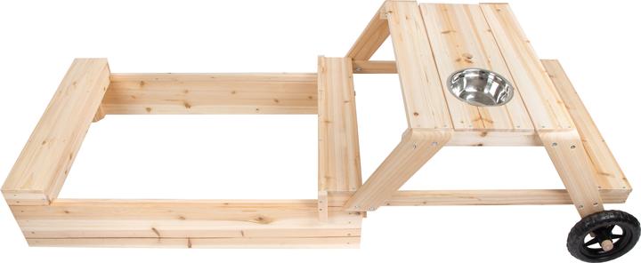 Image du produit small foot Bac à sable avec salon et table à boue