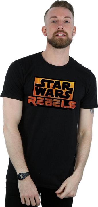 Immagine prodotto Star Wars Rebels Logo Maglietta Uomo (XXL)