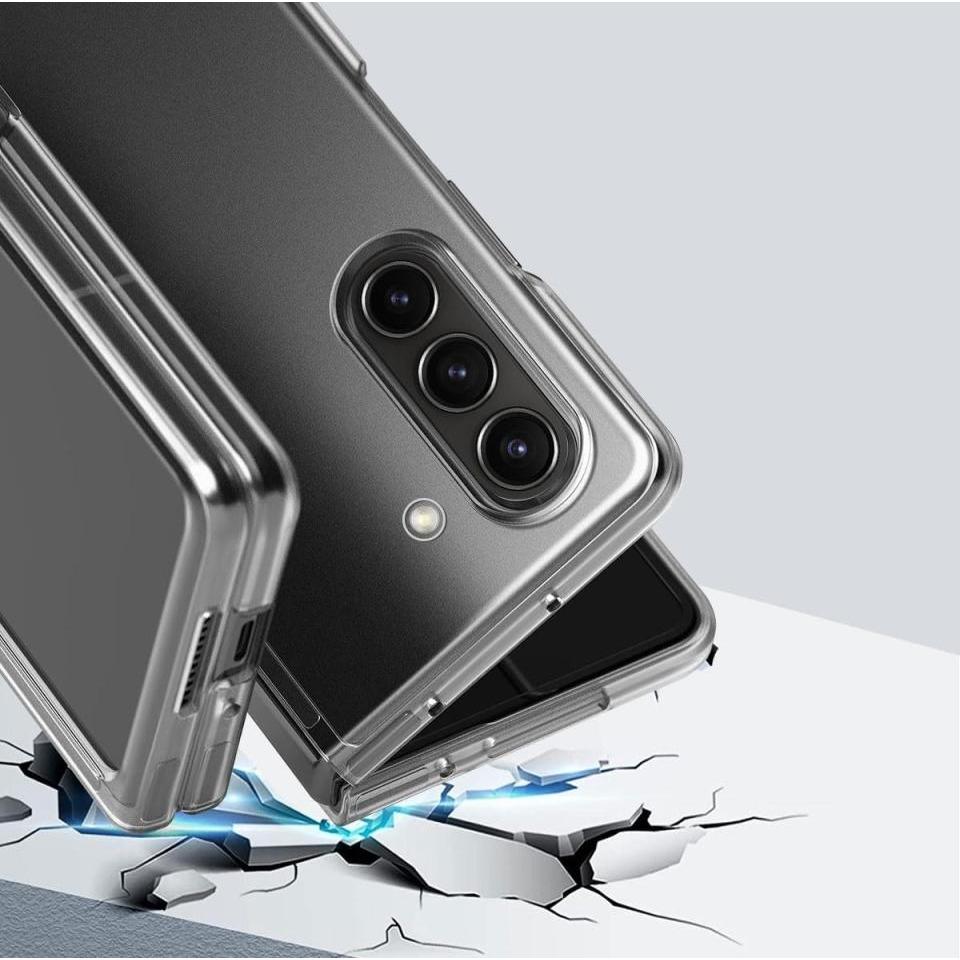Thumbnail - Screenguard Samsung Galaxy Z Fold5 CrystalClear Hard Case (Samsung Galaxy Z Fold5), Smartphone Hülle, Transparent