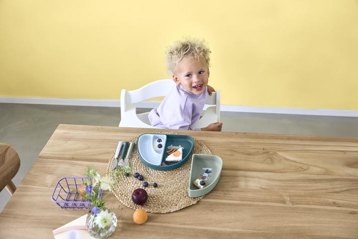 Productafbeelding Lässig Kinderbesteckset Tiny Team Dog 3-teilig, Blau