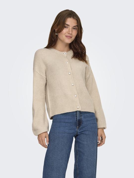 Produktbild Only - Perlenknopf Strickjacke (L)