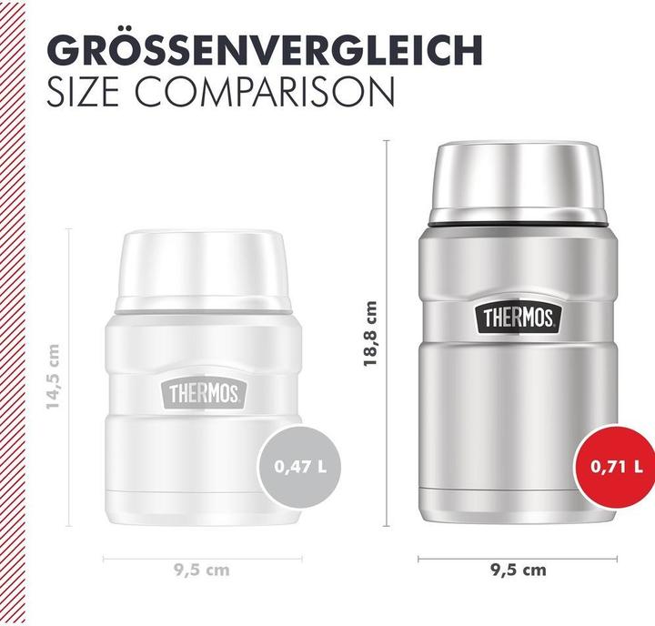 Actual product image Thermos King 710ml (0.71 l)