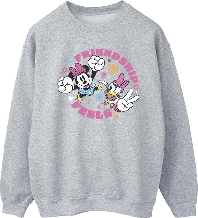 Actual product image Disney Mens Minnie Mouse Daisy Friendship Sweatshirt (S)