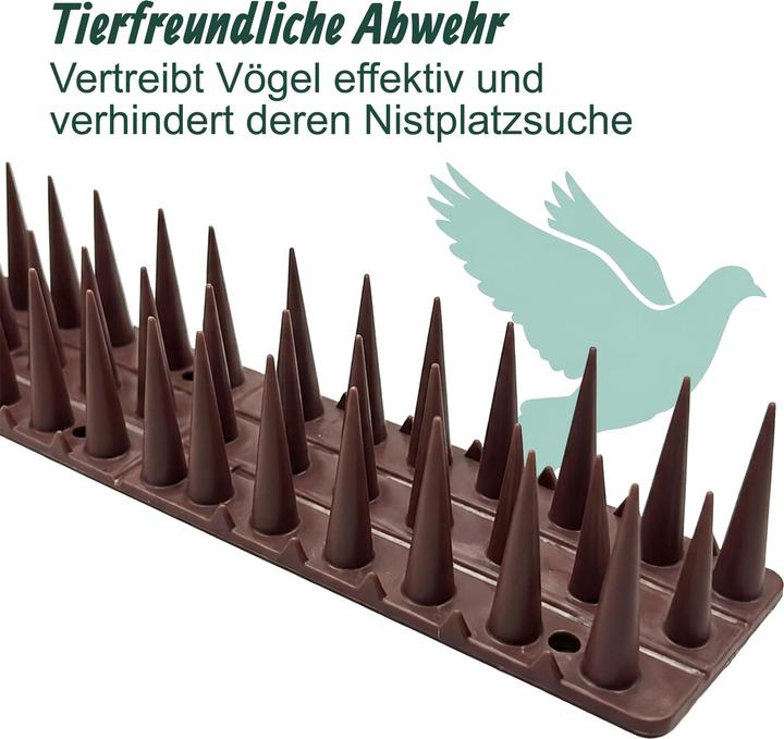 Produktbild Relaxdays 20x Vogelabwehr-Spikes