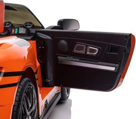 Actual product image Es-toys Elektro Kinderfahrzeug Mercedes-AMG GT3 Lizenziert mit Mp3, EVA, Ledersitz