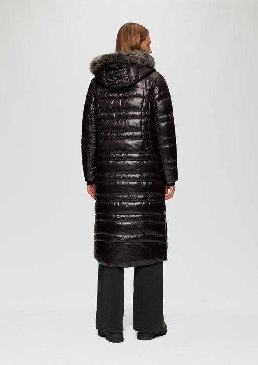 Immagine prodotto S.Oliver Outdoor-Mantel Steppmantel mit abnehmbarem Kunstfell-Kragen