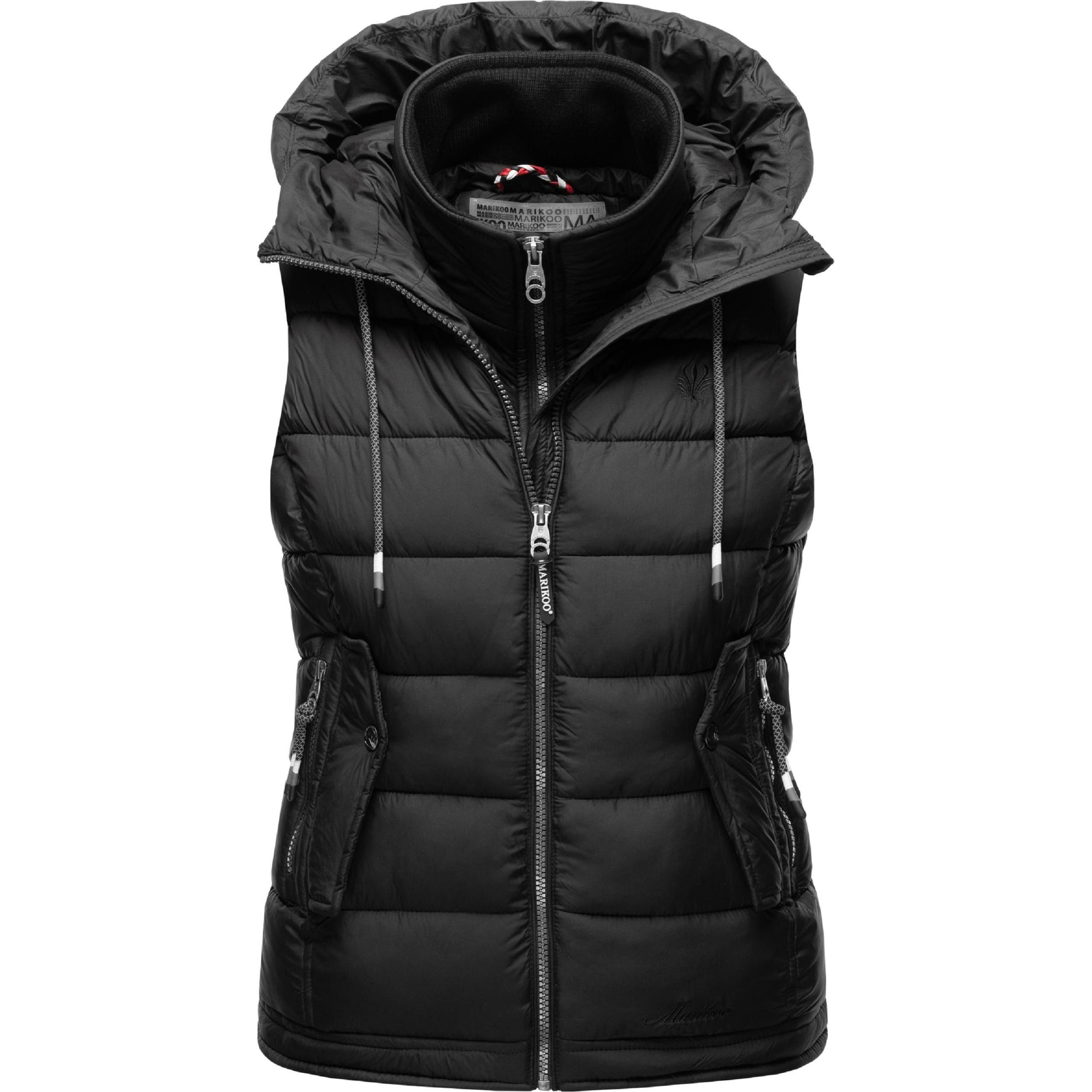 Marikoo, Damen, Weste, Taisaa, Schwarz, (XL)