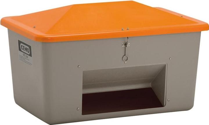 Actual product image Cemo Grit bin made of GRP (1100 l)