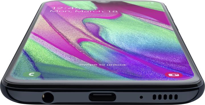 Produktbild Samsung Galaxy A40 EE Enterprise Edition (64 GB, Black, 5.90", Dual SIM, 16 Mpx, 4G)