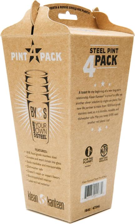 Produktbild Klean Kanteen Pint Cup 473ml 4er Pack