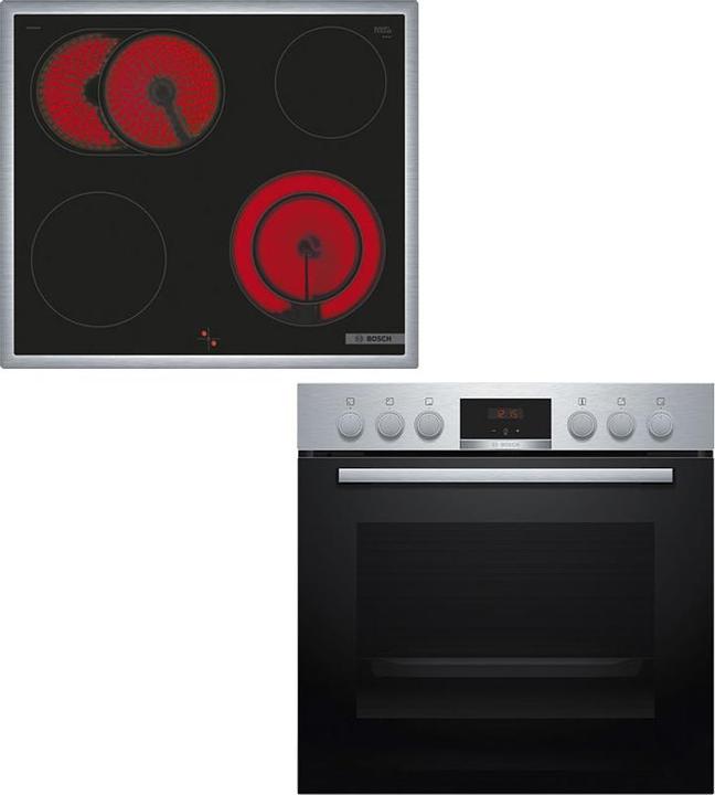 Bosch Hausgeräte HEA513BS3 & NKN645GA2E Herdset 230V