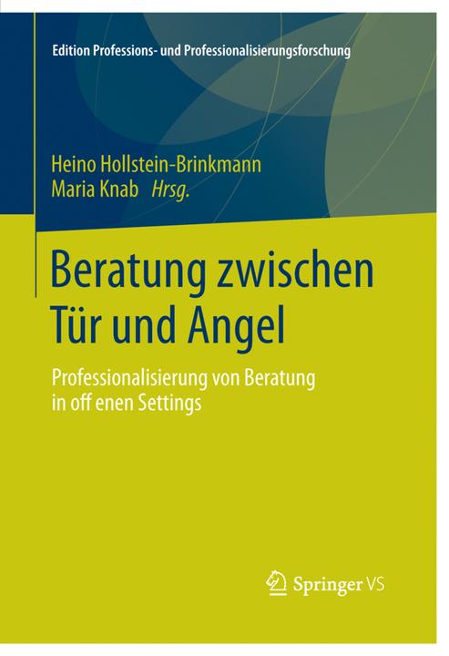 Produktbild Beratung zwischen Tür und Angel (Deutsch, Heino Hollstein-Brinkmann, Maria Knab, 2015)